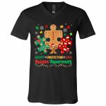 2Th. Accept Understand Love (6), Black, V-Neck T-Shirt