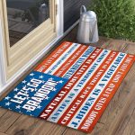 4BN. Let's Go Brandon Doormat Doormat Mockup 3