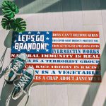 4BN. Let's Go Brandon Doormat Doormat mockup 5