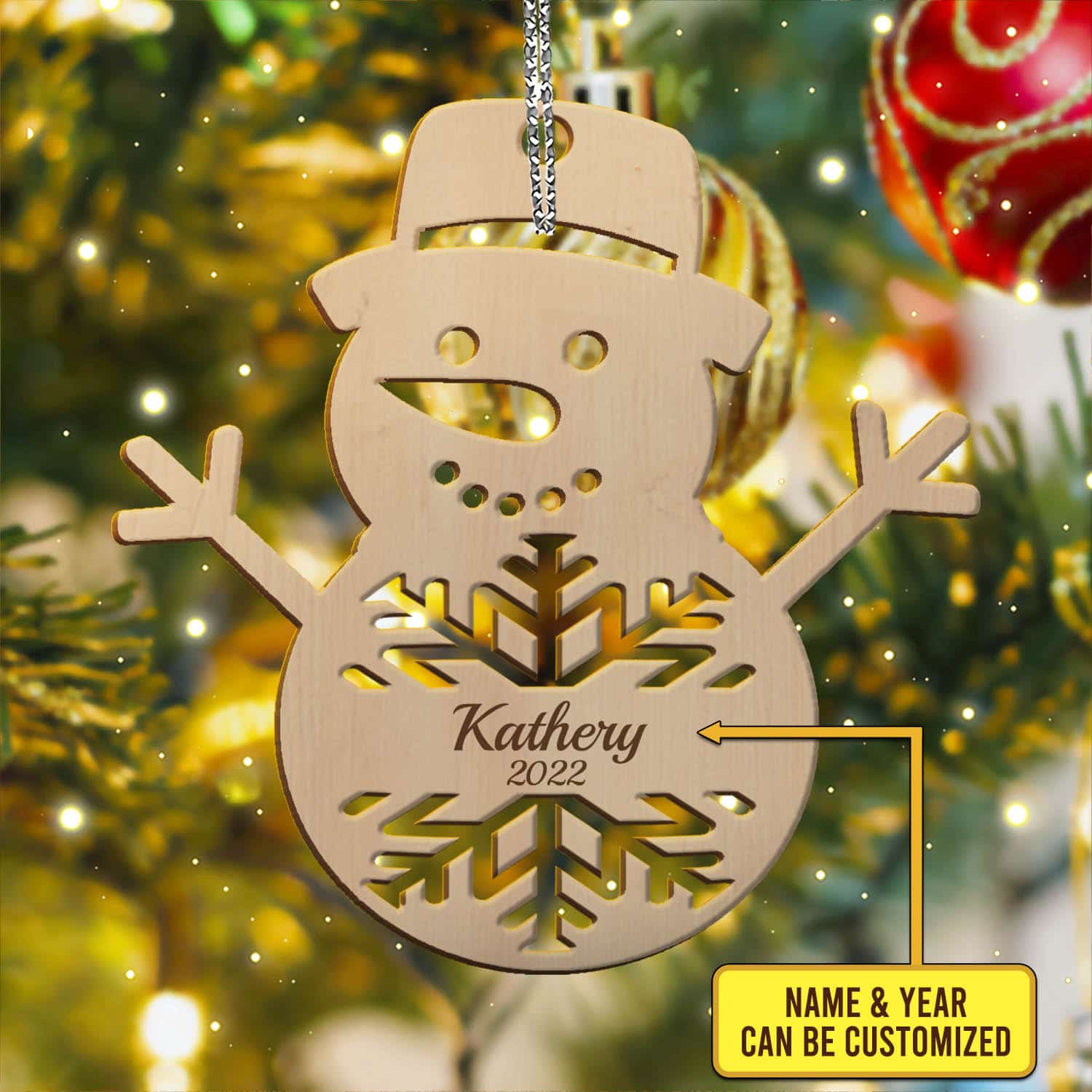3TM. Snowman Ornament mk2