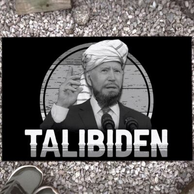 Talibiden Vintage Doormat Funny Anti Joe Biden Afghanistan Sarcastic Political Entrance Indoor Outdoor Decorative Doormat