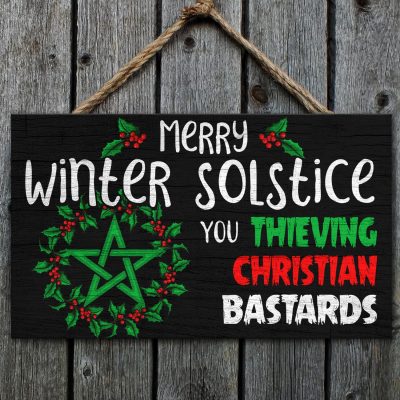 Wooden Door Sign