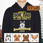 8VT. Best Dog Dad In Galaxy hoodie mk1