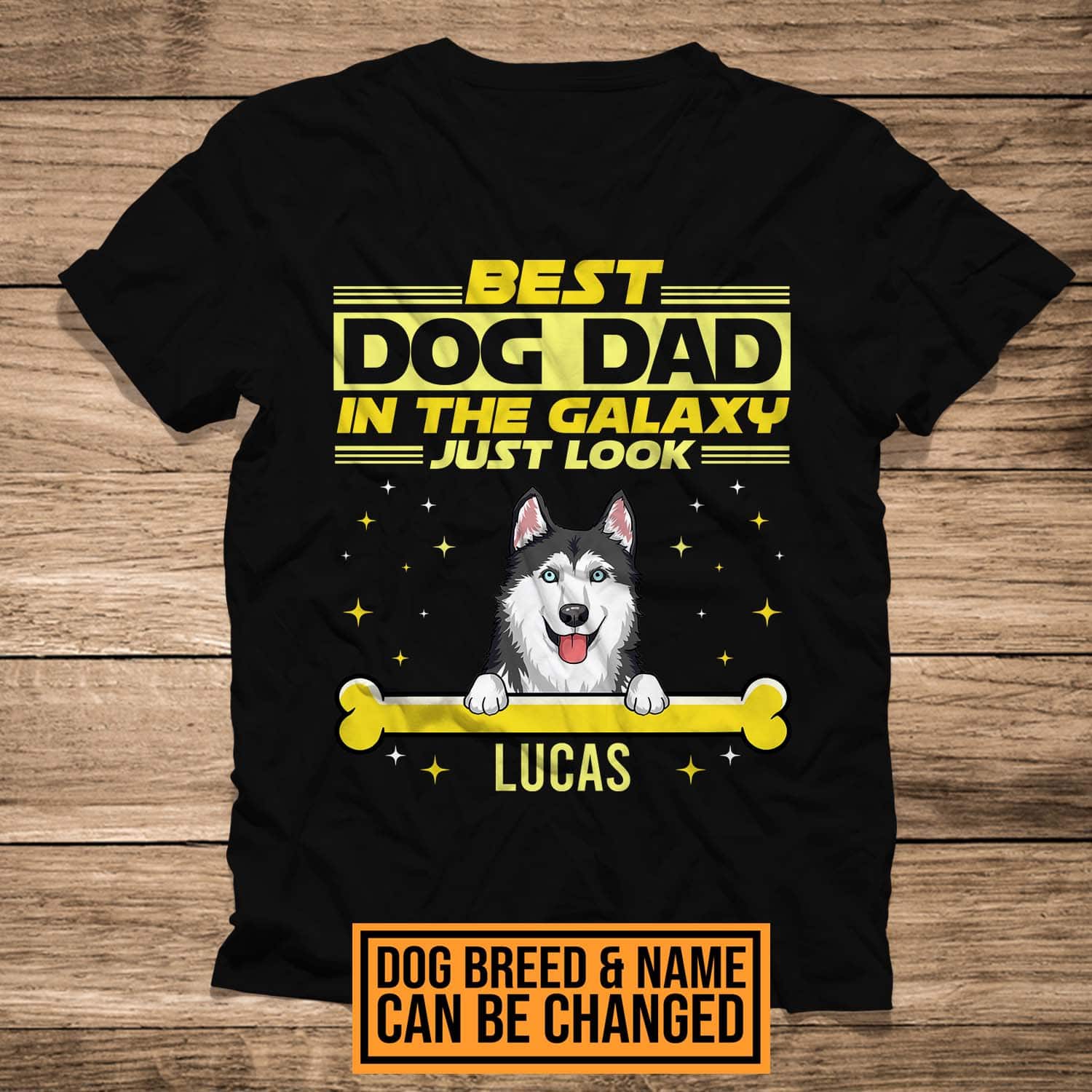 8VT. Best Dog Dad In Galaxy shirt mk5