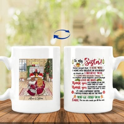15 oz. White Mug