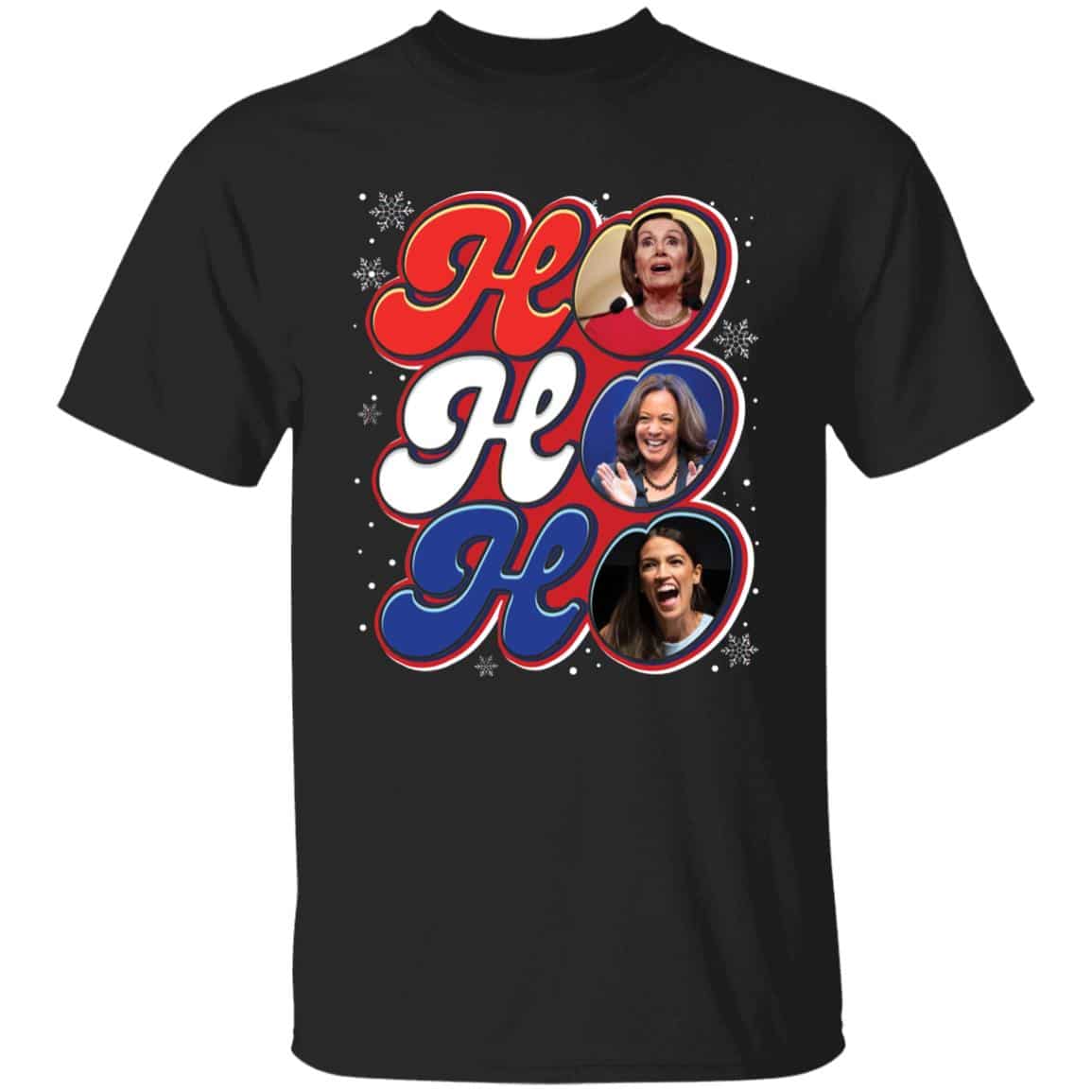 1VT. Ho Ho Ho Nancy Kamala Cortez, Black, Unisex T-Shirt