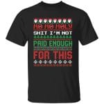 5VT. Ho Ho Holy Shit, Black, Unisex T-Shirt 5VT. Ho Ho Holy Shit, Black, Unisex T-Shirt