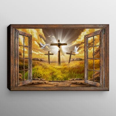 0.75'' Framed Canvas