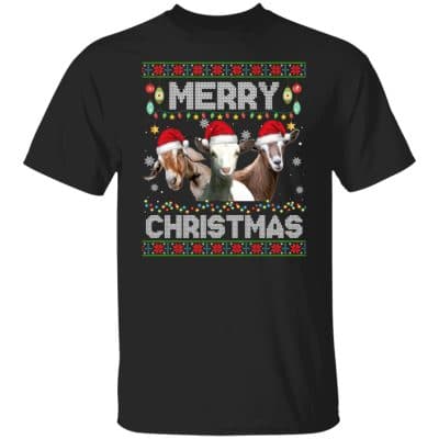 goat tee 1, Black, Unisex T-Shirt