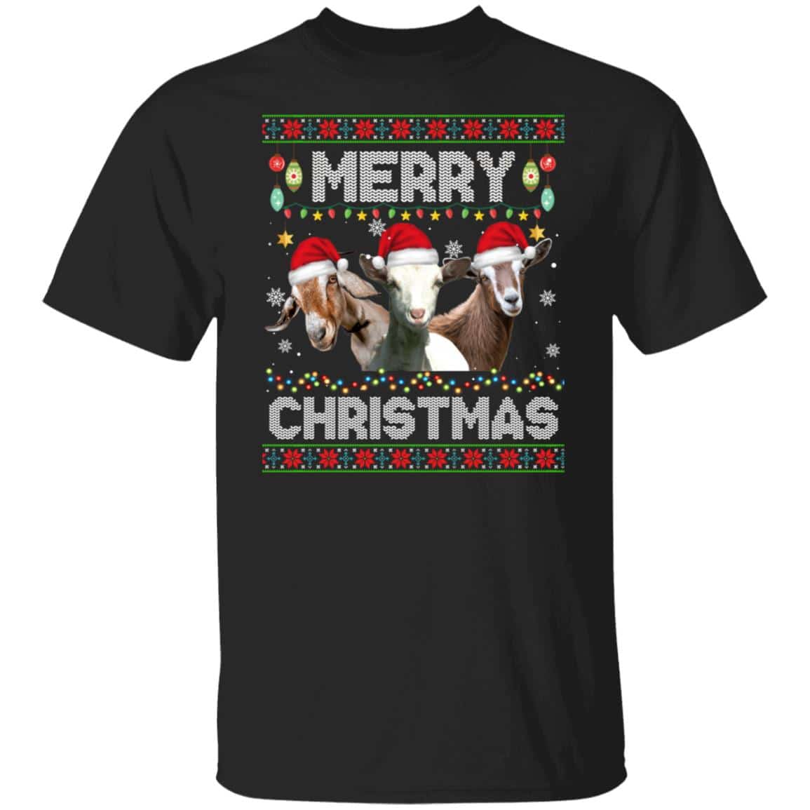 goat tee 1, Black, Unisex T-Shirt