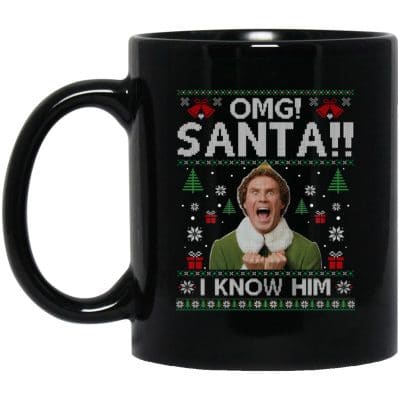11 oz. Black Mug