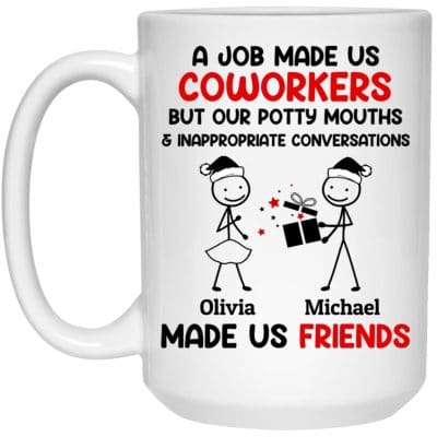 15 oz. White Mug