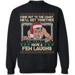 1BN. To The Coast (7), Black, Sweatshirt