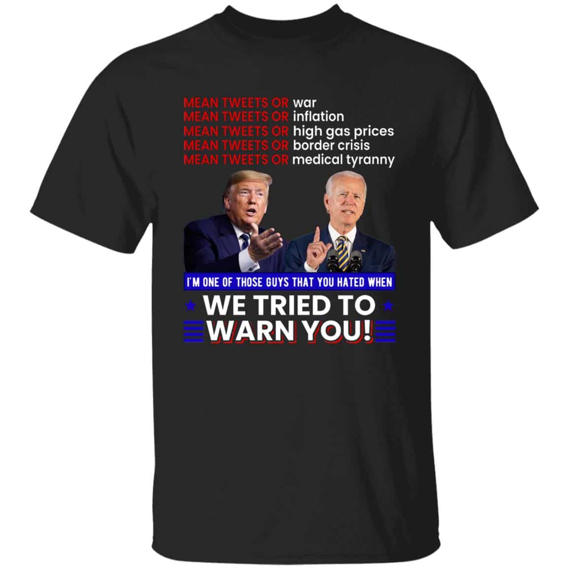 13 HG. Mean Tweet Or War, Black, Unisex T-Shirt