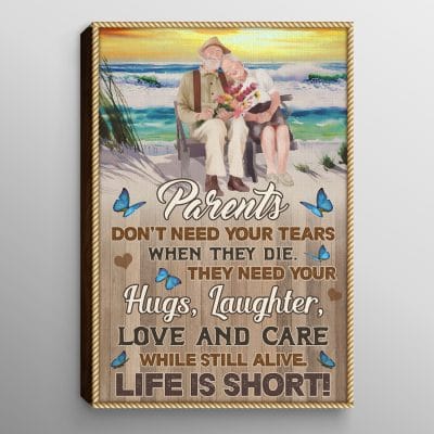 0.75'' Framed Canvas