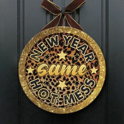 Wooden Door Sign