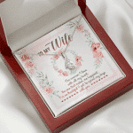 To My Wife From Husband The Woman I Love With All My Heart Alluring Beauty Necklace - Valentines Necklace