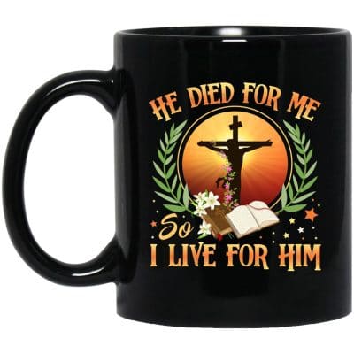 11 oz. Black Mug