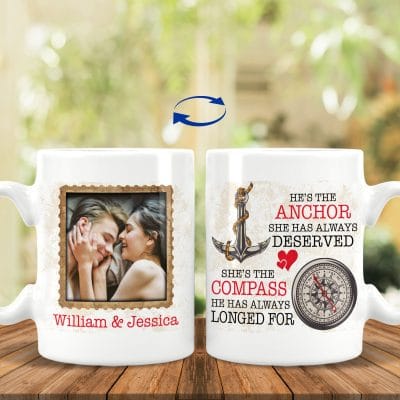 15 oz. White Mug