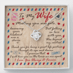 Husband to My Wife Meeting You Was Fate Becoming Your Husband Was a Choice Love Knot Pendant Necklace - Love Knot Necklace