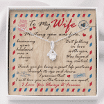 Husband to My Wife Meeting You Was Fate Becoming Your Husband Was a Choice Alluring Beauty Necklace - Alluring Beauty Necklace