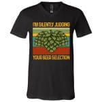 weed 3, Black, V-Neck T-Shirt