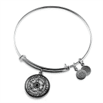 Nature Is My Religion And The Earth Is My Church Witch Wiccan Pentacle Luxury Circle Pendant Necklace - Bangle