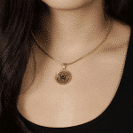 Nature Is My Religion And The Earth Is My Church Vintage Witch Circle Pendant Necklace - Bangle