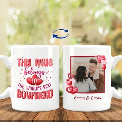 15 oz. White Mug