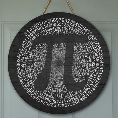 Wooden Door Sign