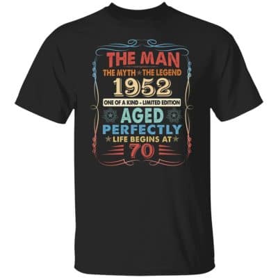 Personalized The man, Black, Unisex T-Shirt