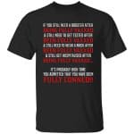 1VT. If You Still Need A Booster, Black, Unisex T-Shirt 1VT. If You Still Need A Booster, Black, Unisex T-Shirt
