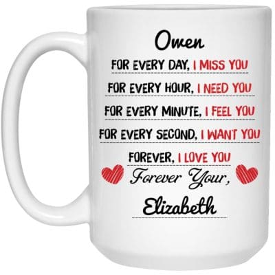 15 oz. White Mug