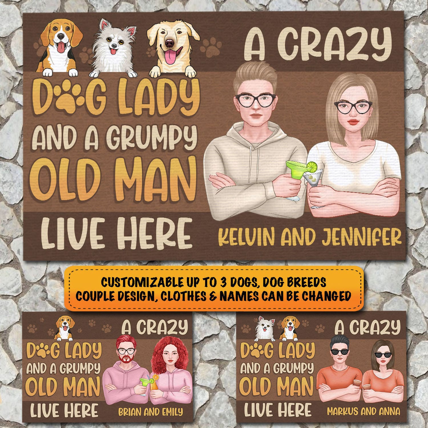1O. Dog Lady Mockup 4