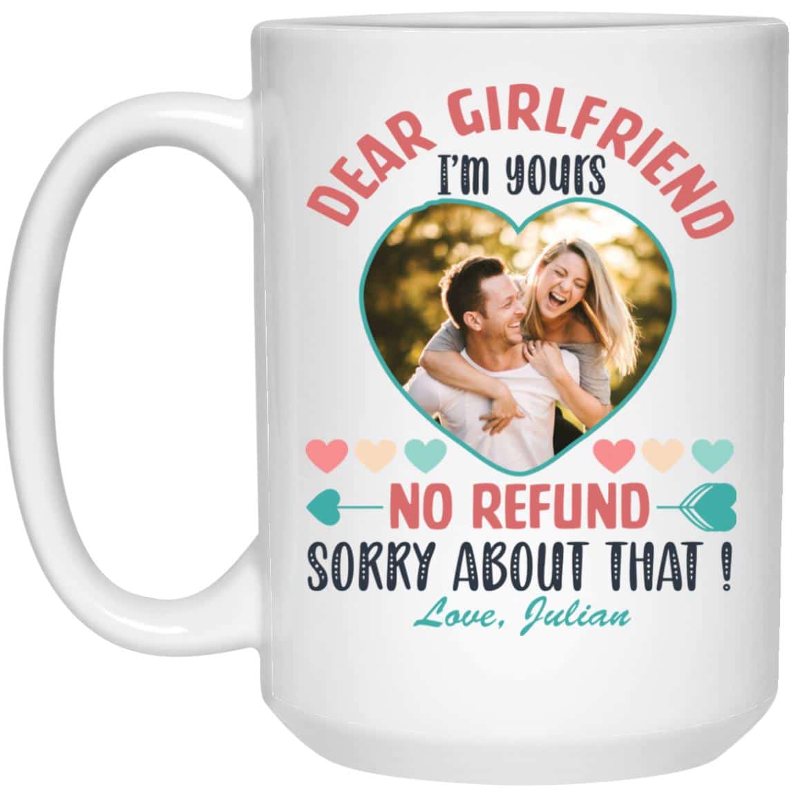 15 oz. White Mug