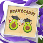 Bravocado Avocado Graduation Graduate Love Knot Necklace - College High School Graduation Jewelry Gifts Bravocado Avocado Graduation Graduate Love Knot Necklace - College High School Graduation Jewelry Gifts