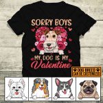1VT. Valentine Sorry Boys My Dog shirt mk4