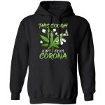 This Cough Aint From Corona, Black, Hoodie