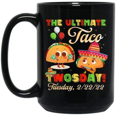 15 oz. Black Mug