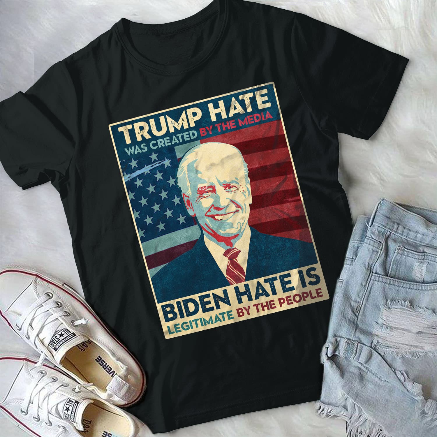 5VT. Trump Hate Was Created shirt mk1