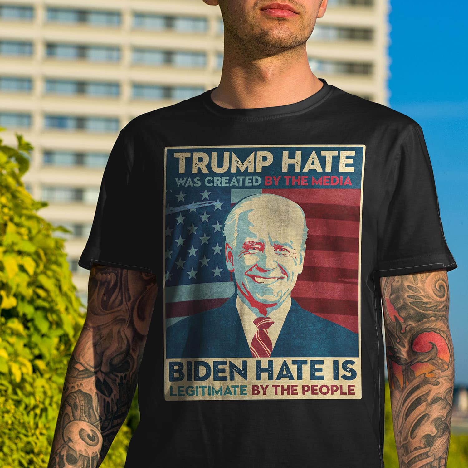5VT. Trump Hate Was Created shirt mk3