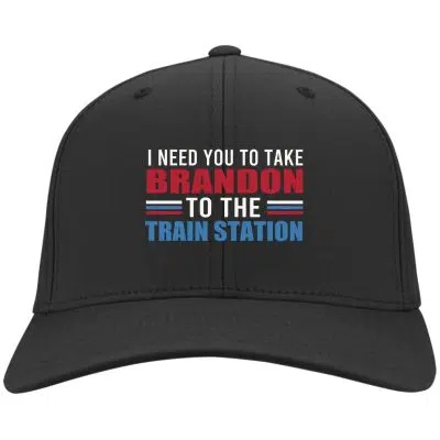 brandon hat, Black, Twill Cap