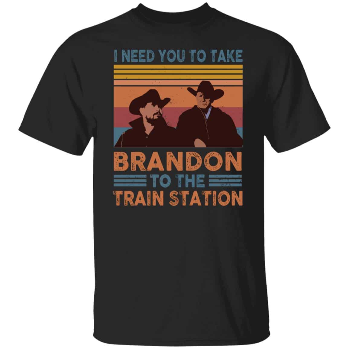 bran 2, Black, Unisex T-Shirt