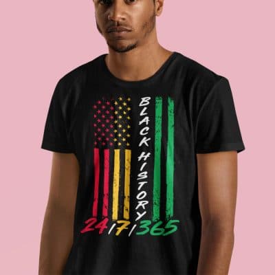 Alternative view of History Month 24 7 365 Unisex T-Shirt