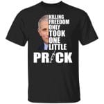 prick tee, Black, Unisex T-Shirt