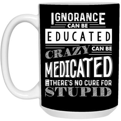 15 oz. White Mug