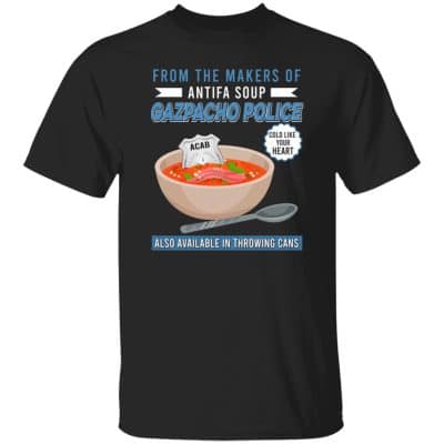 Gazpacho 1, Black, Unisex T-Shirt
