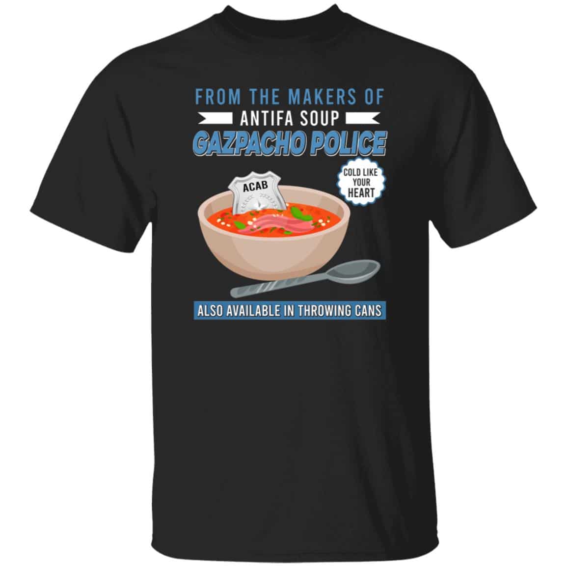 Gazpacho 1, Black, Unisex T-Shirt