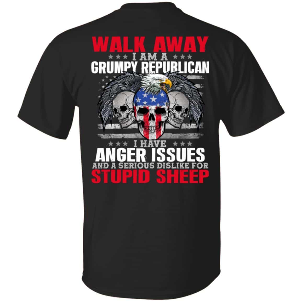 sheep 2, Black, Unisex T-Shirt