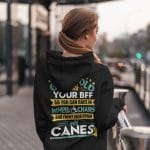 5VT. Grow Old With Your BFF back hoodie mk1